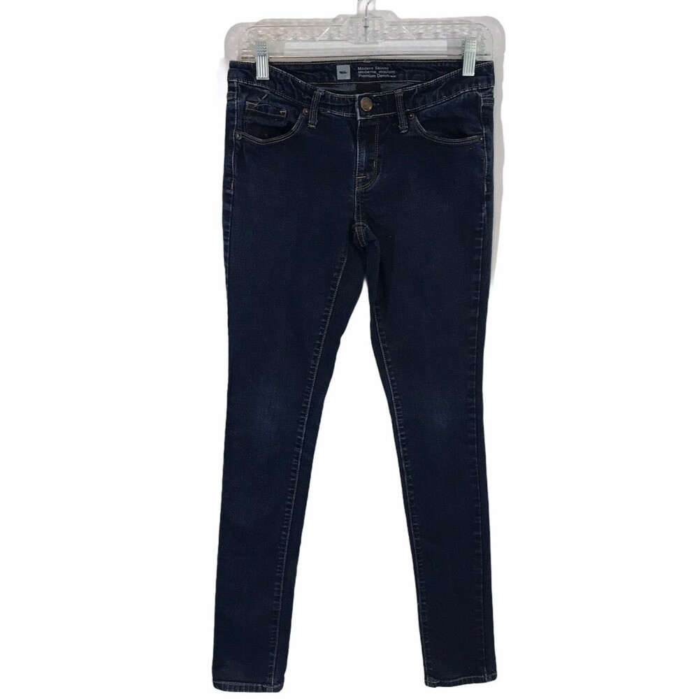 Mossimo Modern Skinny Women's Jeans - Size 4 Long   Dark Wash